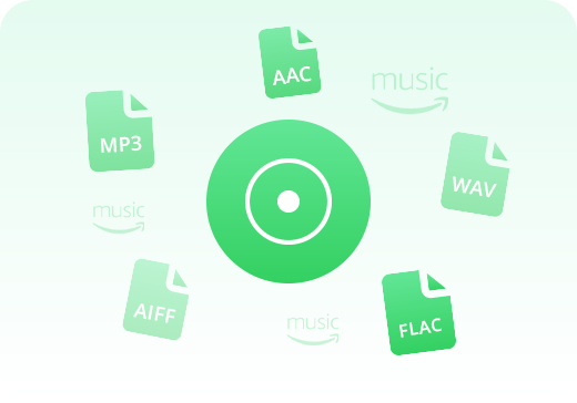 Amazon MusicをMP3、AAC、WAV、FLAC、AIFFに変換