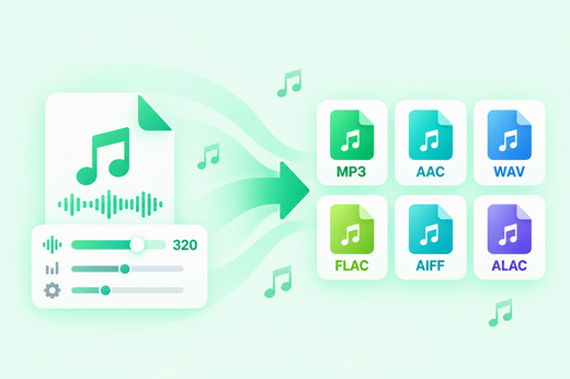 YouTube MusicをMP3、AAC、WAV、FLAC、AIFF、ALACに変換