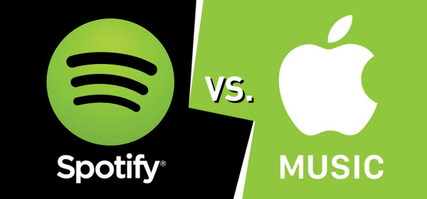 Apple Music 対 Spotify