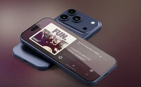 Apple Music横向きレイアウト