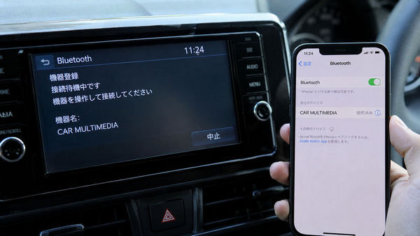 Bluetoothで接続してSpotifyを車で聞く
