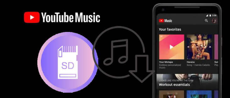 YouTube Musicの音楽をSDカードに保存する方法を解説