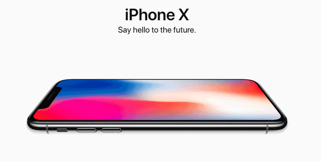 Apple Music を iPhone X で再生