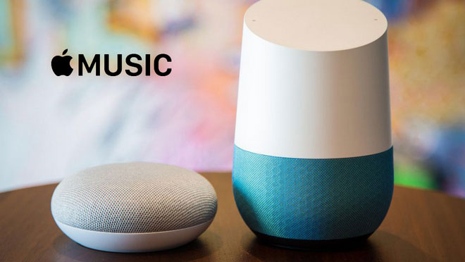 Apple Music を Google home で再生