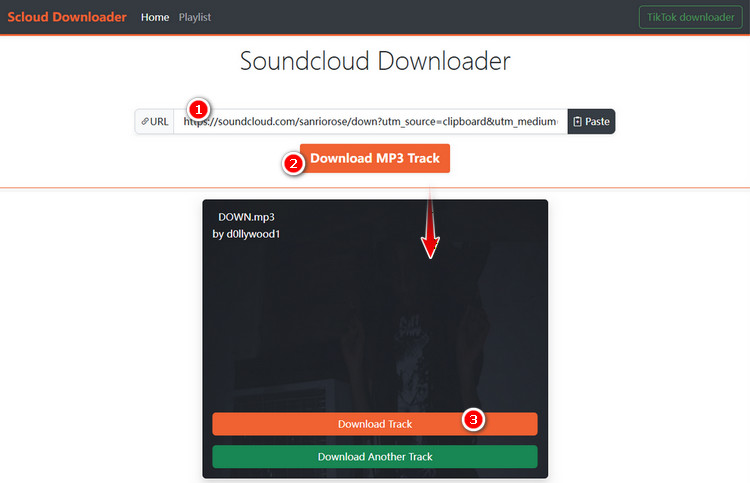 「SoundCloud Downloader」で SoundCloud をMP3にダウンロードする方法