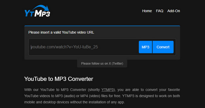 YouTubeを音声のみダウンロードするサイト-YTMP3